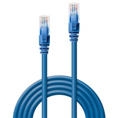 "High-Performance Lindy 15M Cat6 U/UTP Cable - Blue - Manufacturer Part #: 48023"